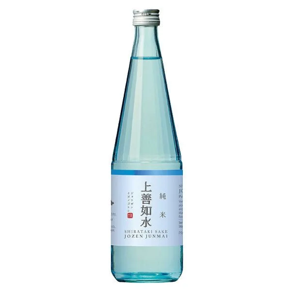 Shirataki Jozen Mizunogotoshi “Aqua” Junmai 720ml - Amsterwine - Sake & Soju - Shirataki Shuzo