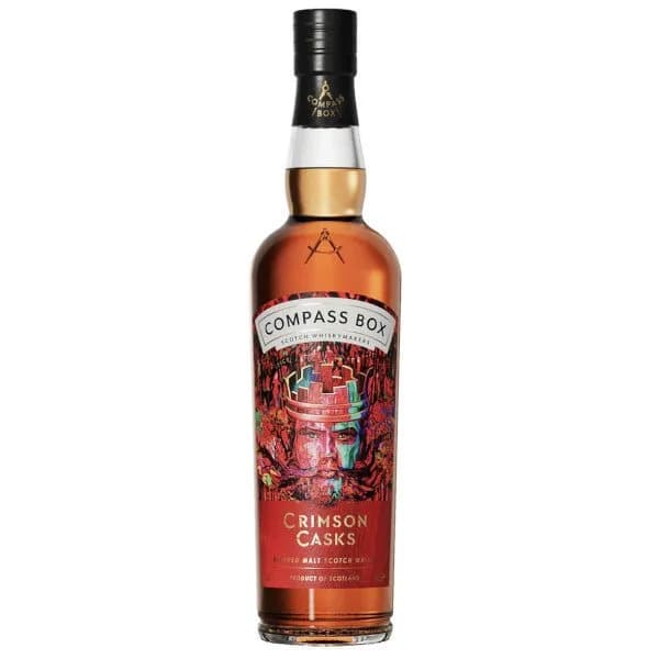 Compass Box Crimson Casks Blended Malt Scotch Whisky 750ml - Amsterwine - Spirits - Compass Box