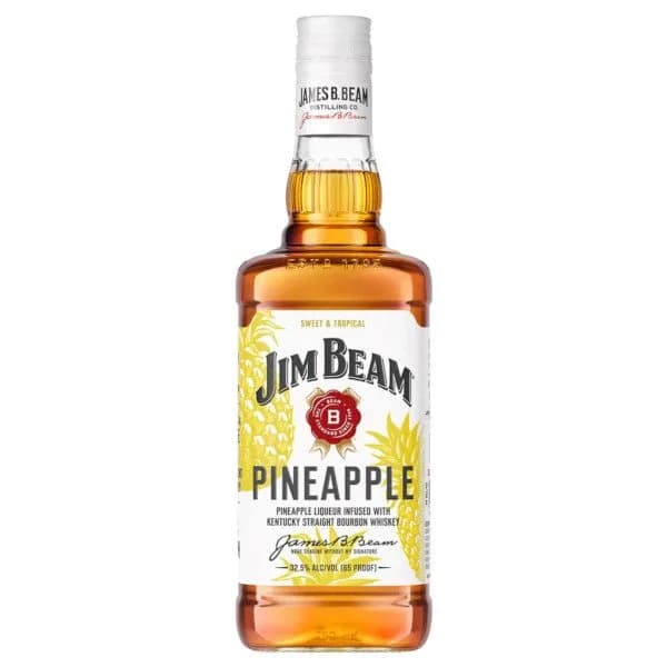 Jim Beam BourbonPineapple Flavored Whiskey 750ml - Amsterwine - Spirits - Jim Beam