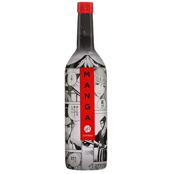 Manga Junmai Sake 720ml - Amsterwine - Sake & Soju - Shirataki Shuzo