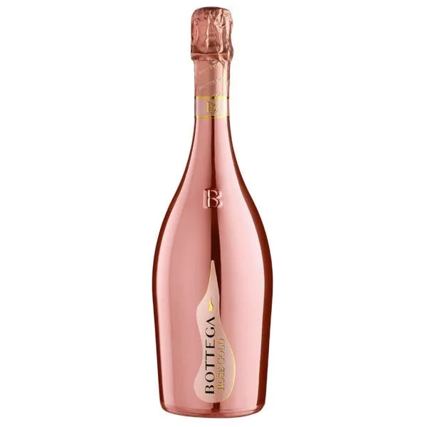 Bottega Liquid Metals Rose Gold Prosecco Rose DOC 750ml - Amsterwine - Wine - Bottega