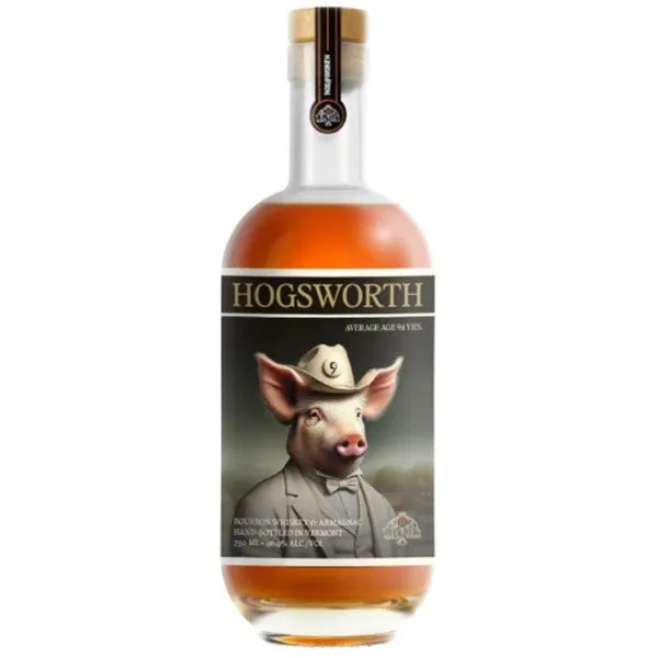 Hogsworth 9 Year Bourbon Whiskey & Armagnac 750ml - Amsterwine - Spirits - Hogsworth