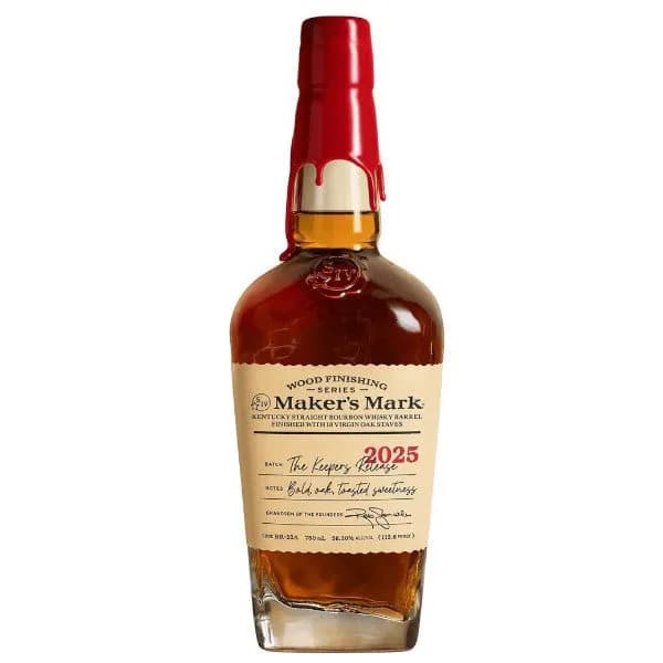 Maker's Mark Wood Finish Series 2025 Keeper's 109.2proof 750ml - Amsterwine - Spirits - Maker's Mark